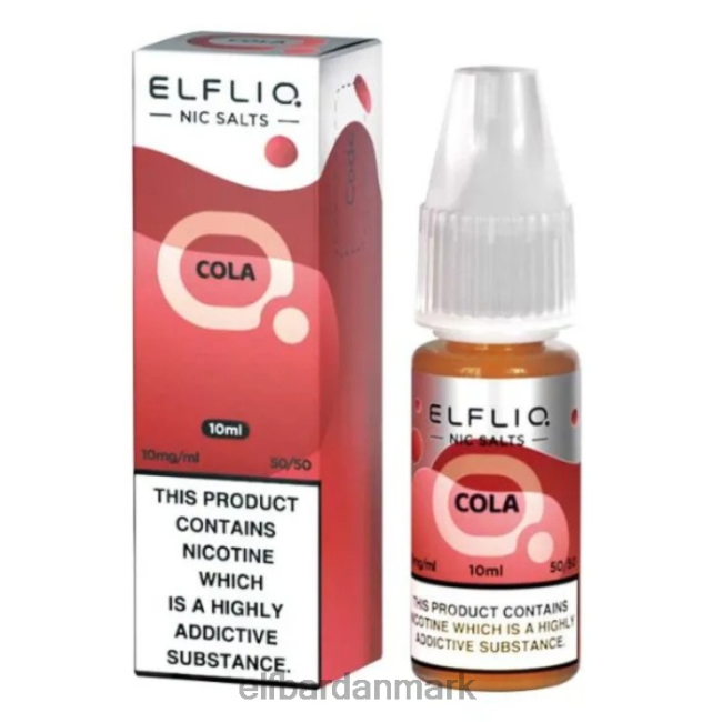 Elf Bar Danmark - ELFBAR elfliq nic salte - cola - 10ml- 20 mg/ml 20LH195