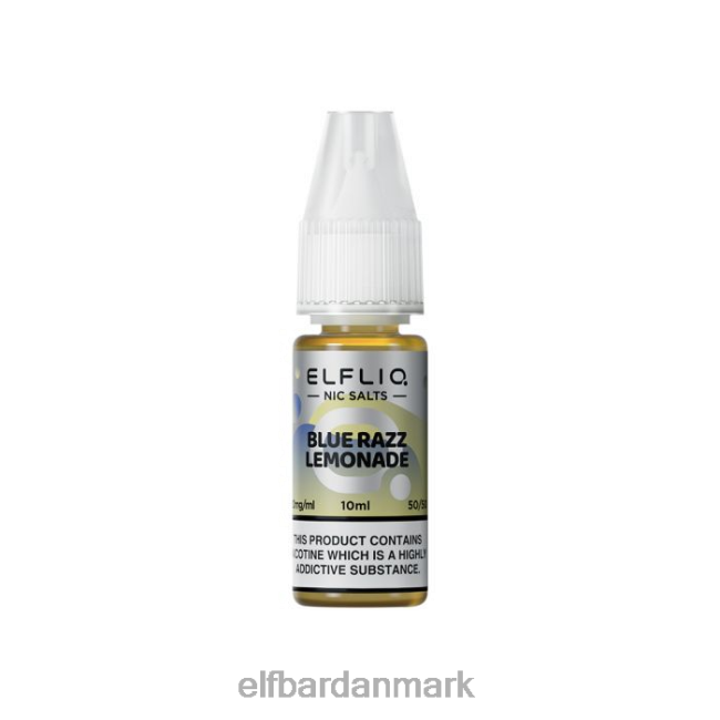 Elf Bar Pris - ELFBAR elfliq blue razz limonade nic salte - 10ml- 10 mg/ml 20LH217