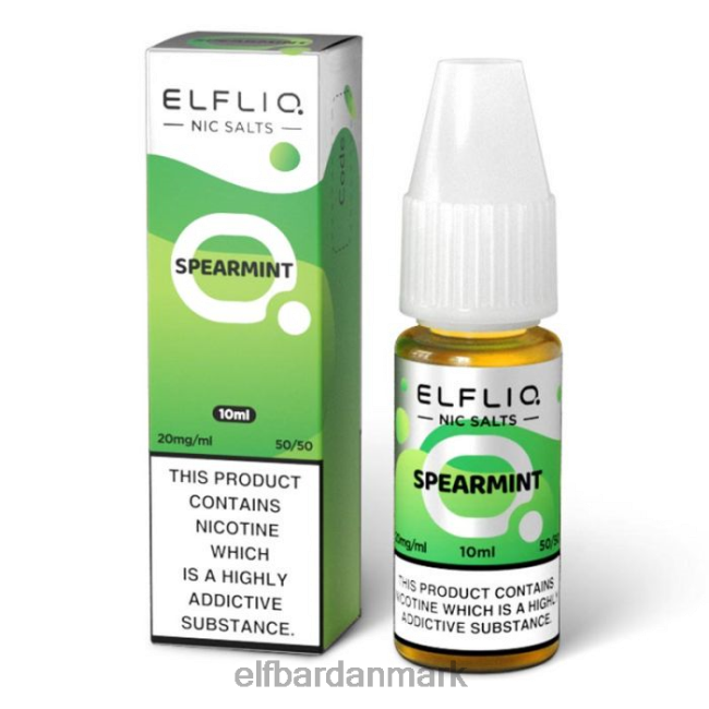 Elf Bar Prism Rock Flavors - ELFBAR elfliq spearmint nic salte - 10ml- 5mg 20LH206