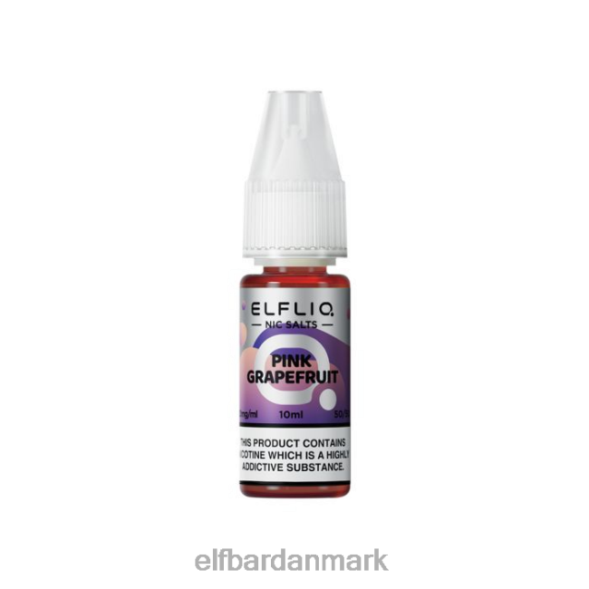 Elf Bar Vape Danmark - ELFBAR elfliq pink grapefrugt nic salte - 10ml- 10 mg/ml 20LH202