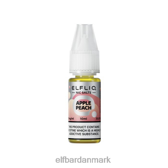 Elf Bar Prism Rock Flavors - ELFBAR elfliq æble fersken nic salte - 10ml- 10 mg/ml 20LH219