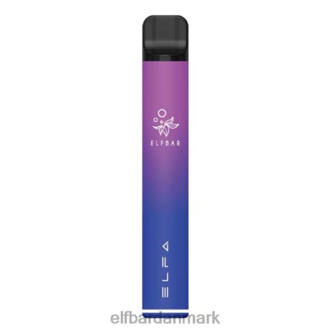 Elf Bar 1500 Danmark Pris - ELFBAR elfa pod kit - pod startsæt - 500mah 20LH103 aurora lilla