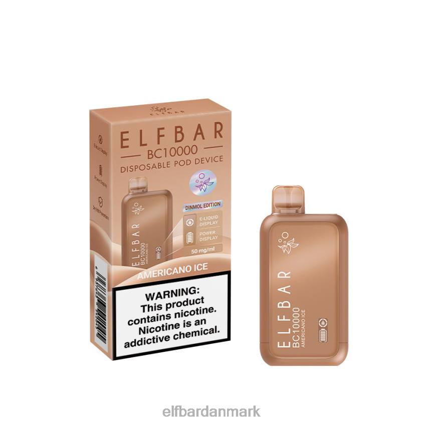 Elf Bar 1500 Danmark Pris - ELFBAR engangs vape ny bc10000 10000puffs 20LH349 americano is